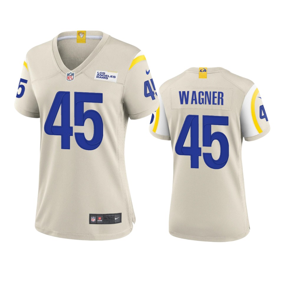 women bobby wagner rams game bone jersey