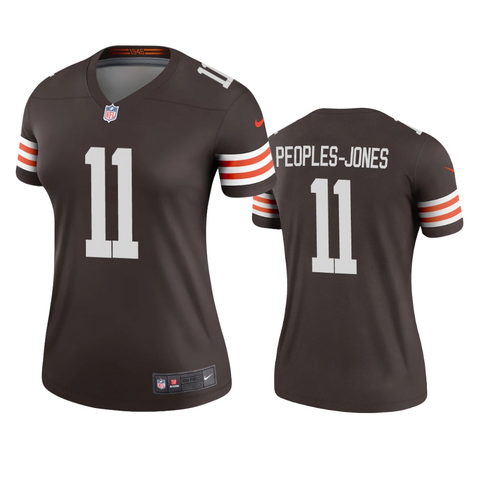women browns donovan peoples jones brown legend jersey