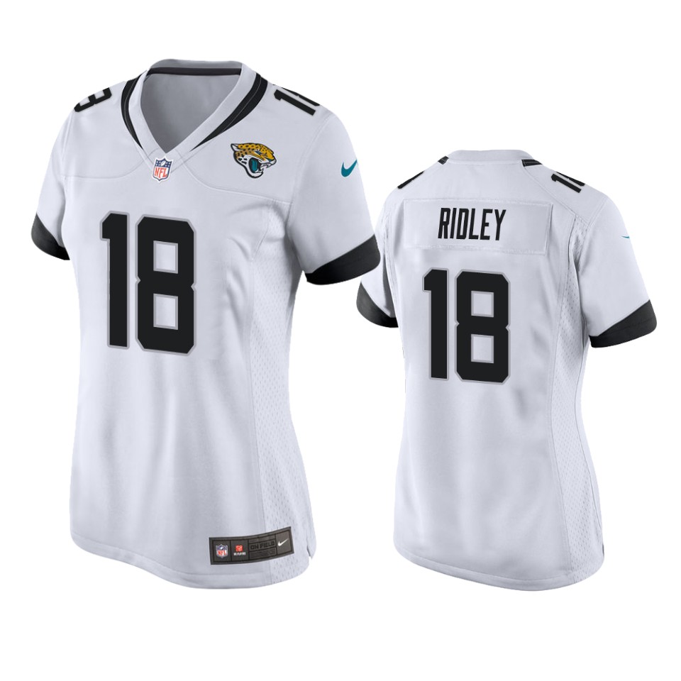 women calvin ridley jaguars game white jersey