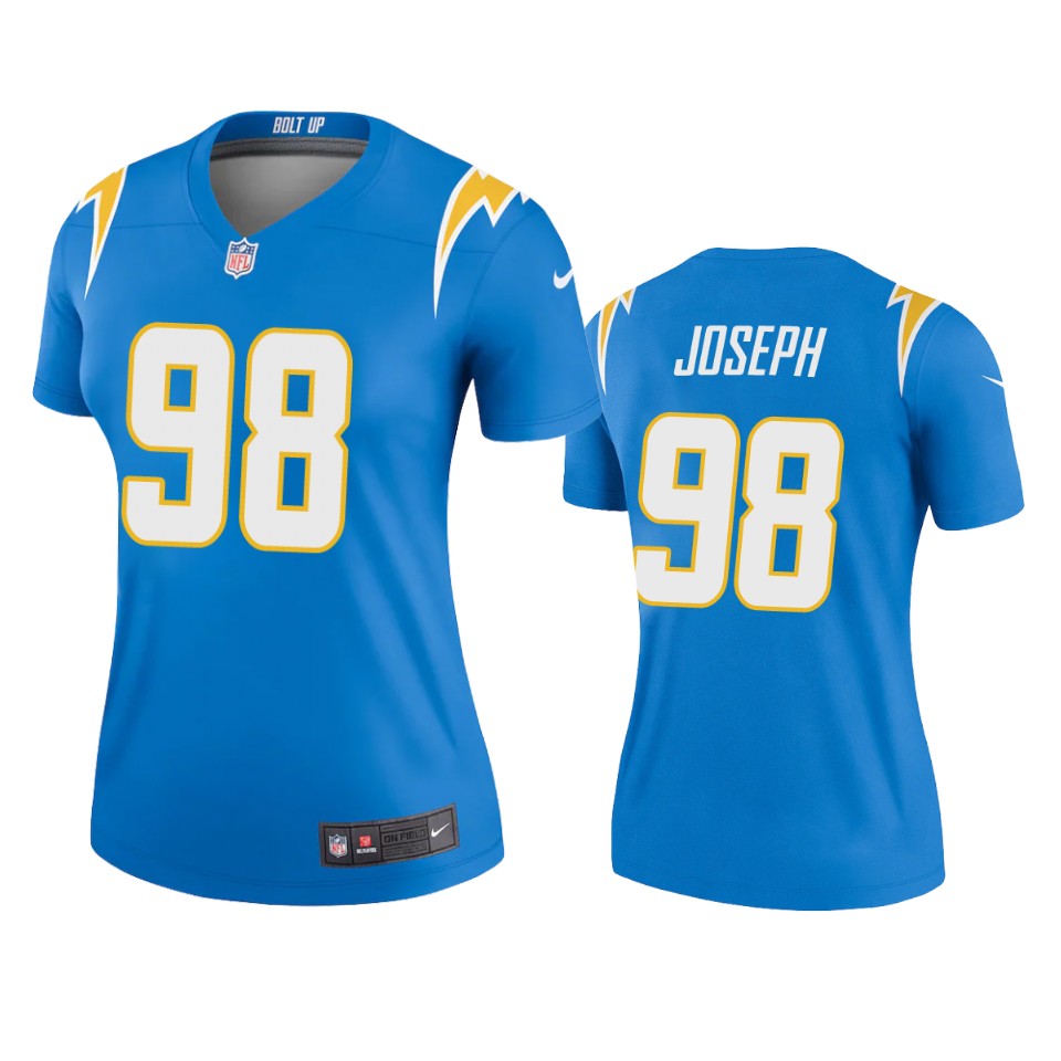 women chargers linval joseph powder blue legend jersey