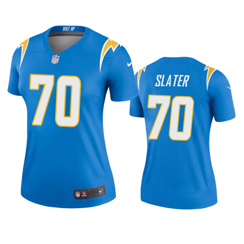 women chargers rashawn slater powder blue legend jersey