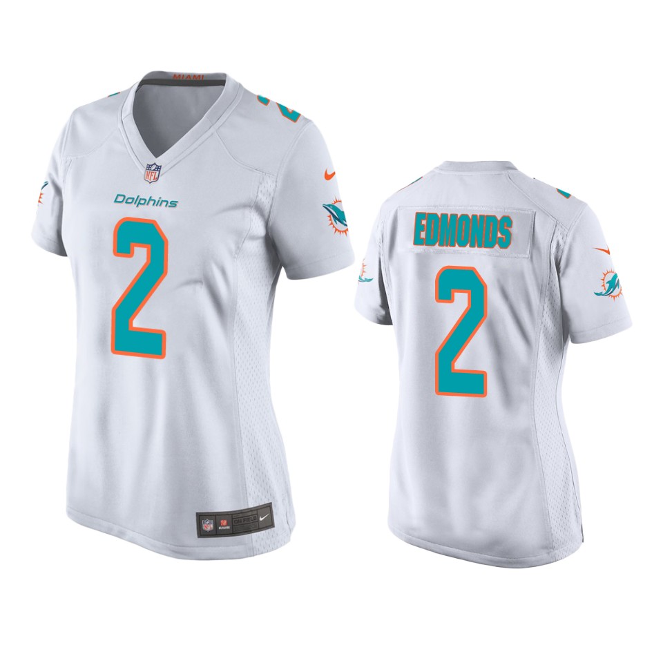 women chase edmonds dolphins game white jersey