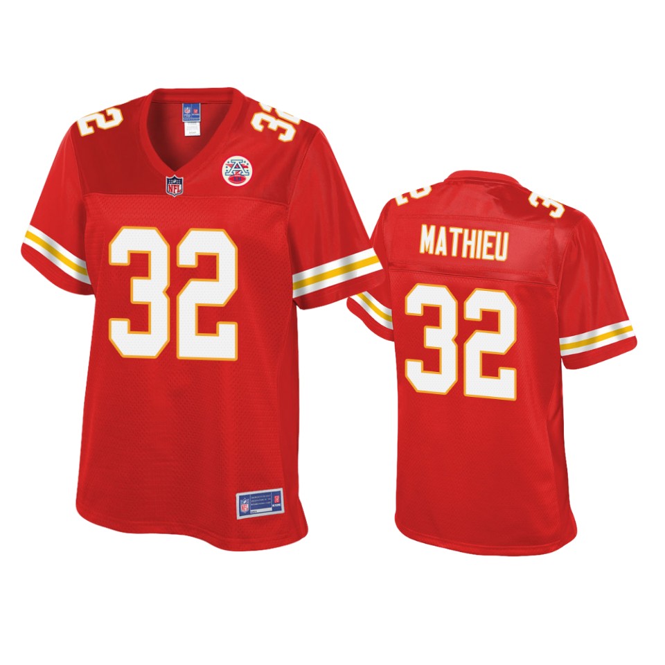 women chiefs tyrann mathieu red pro line jersey