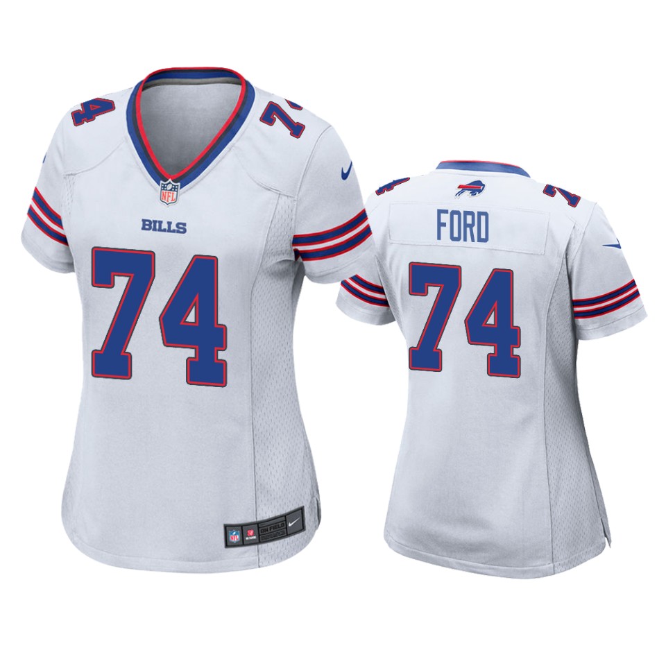 women cody ford bills white game jersey