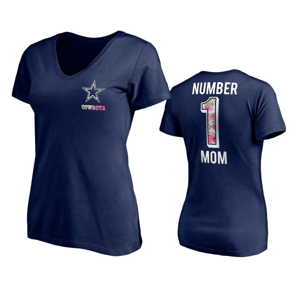 women cowboys navy mother's day t shirt