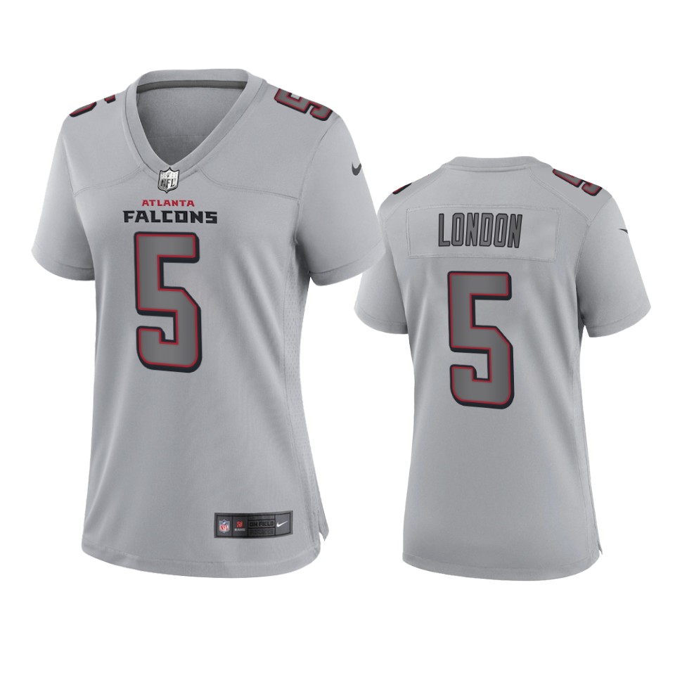 women-drake-london-falcons-atmosphere-fashion-game-gray-jersey