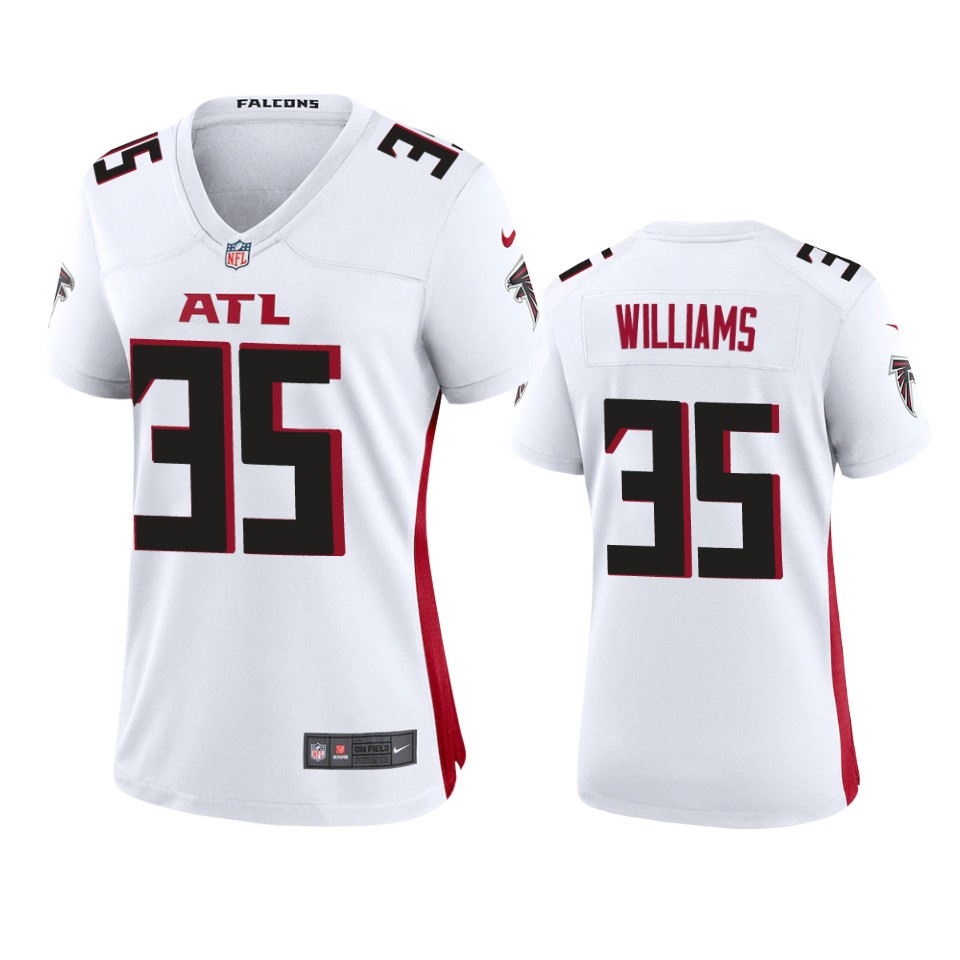 women-falcons-avery-williams-white-game-jersey