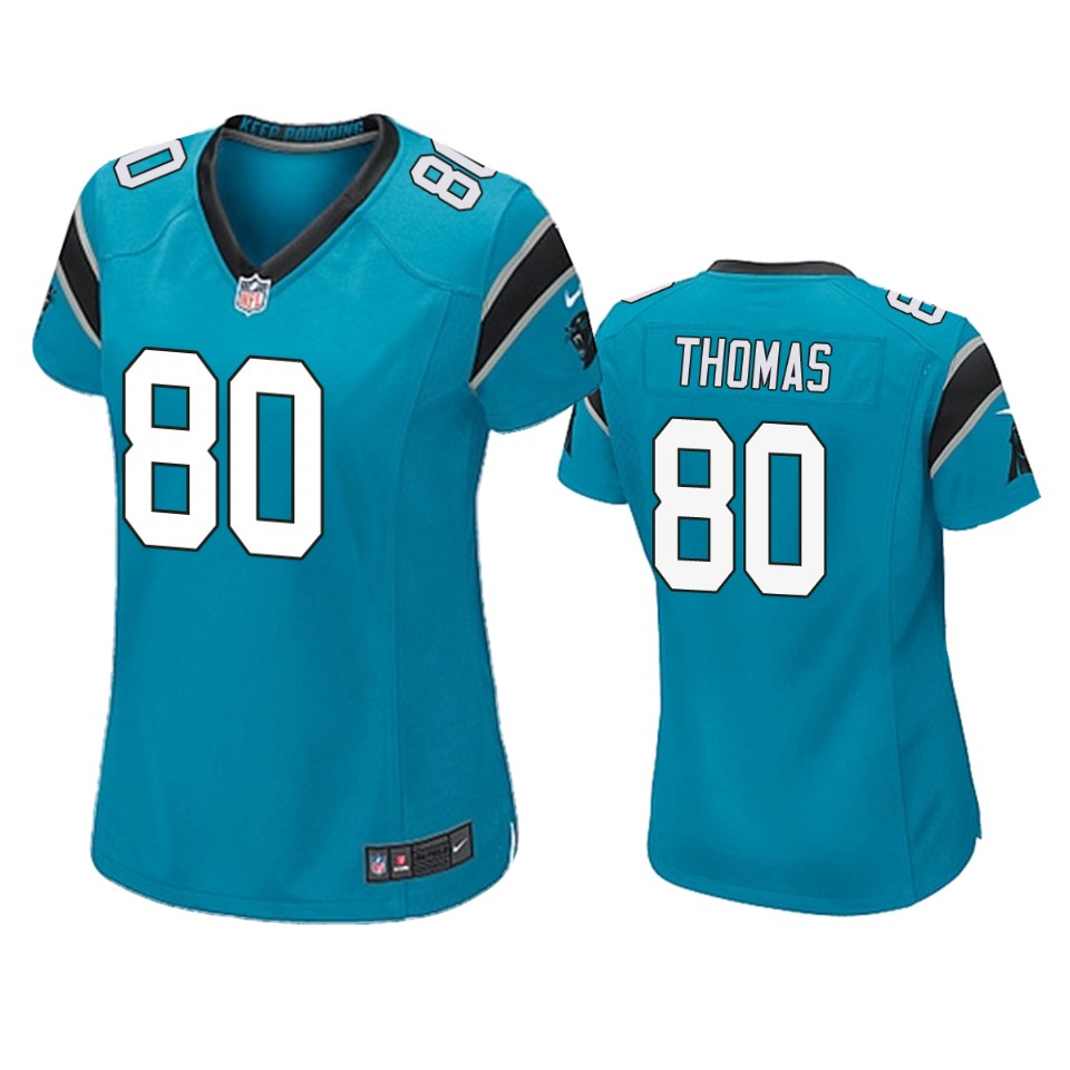 women ian thomas panthers blue game jersey