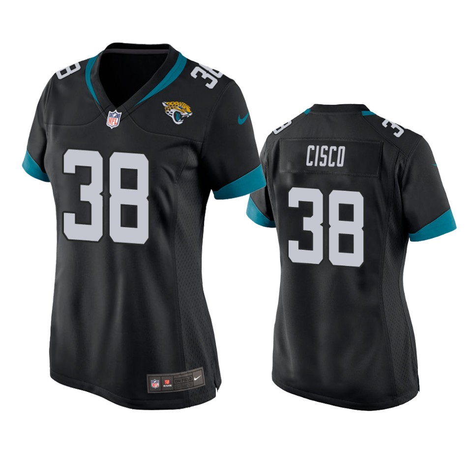 women jaguars andre cisco black game jersey