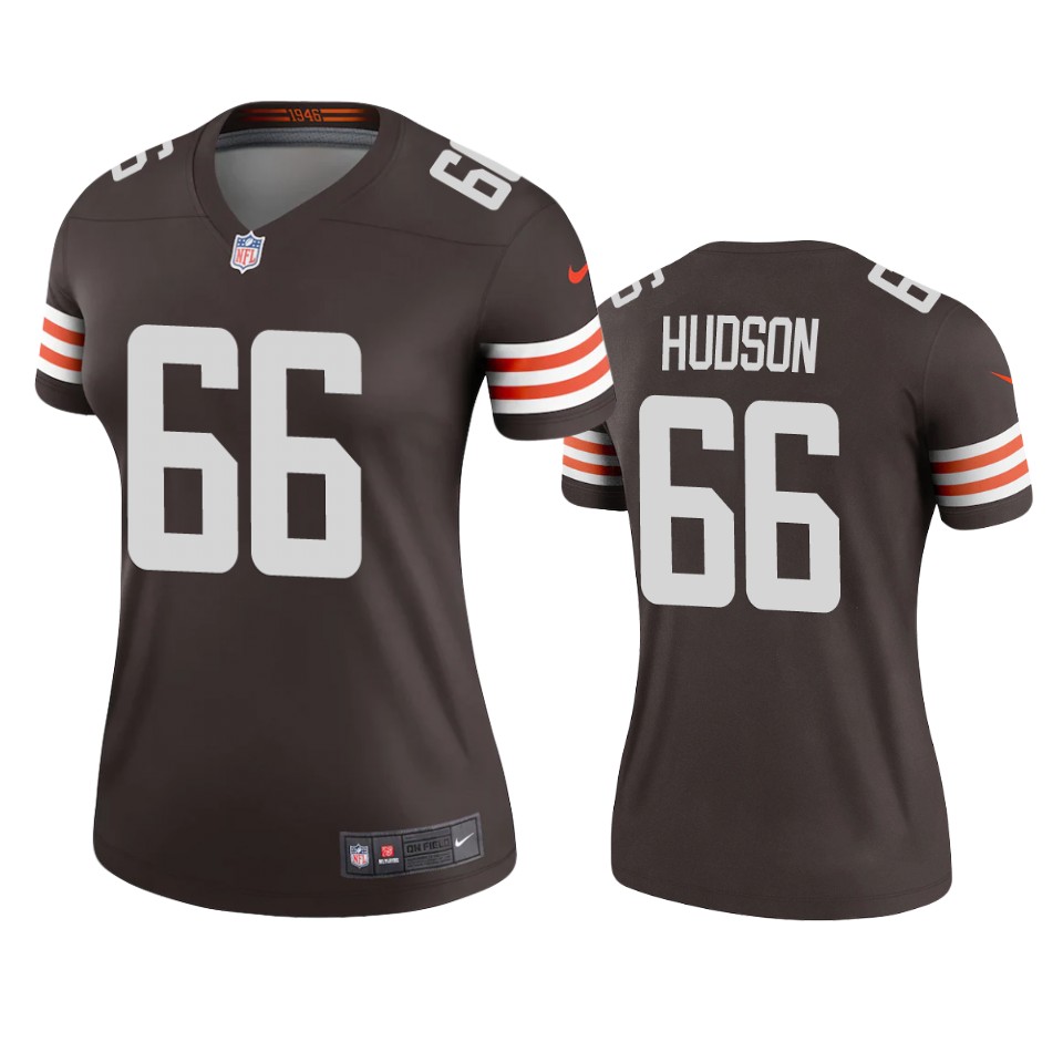 women james hudson browns brown legend jersey