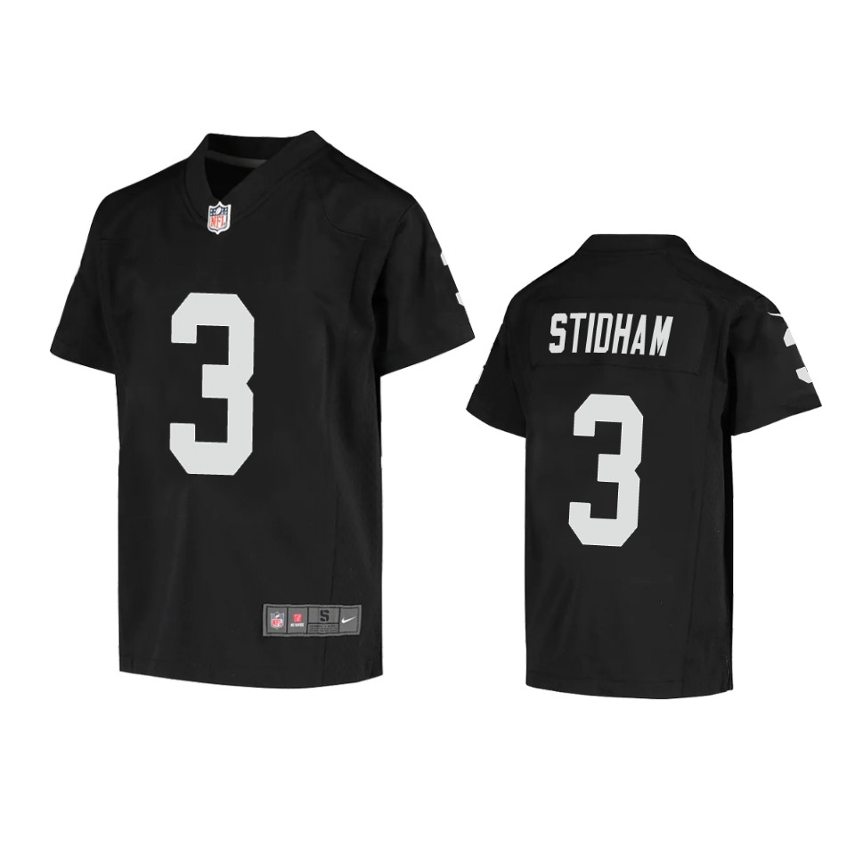 women jarrett stidham raiders game black jersey 0a