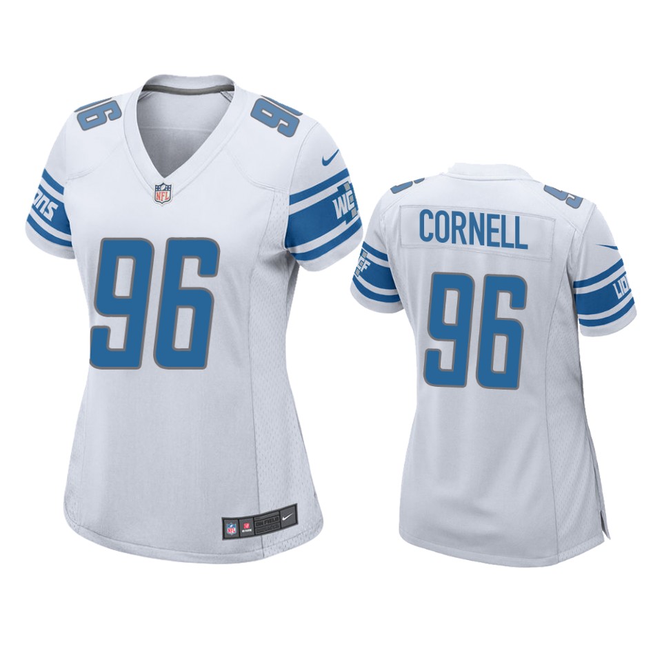 women jashon cornell lions white game jersey