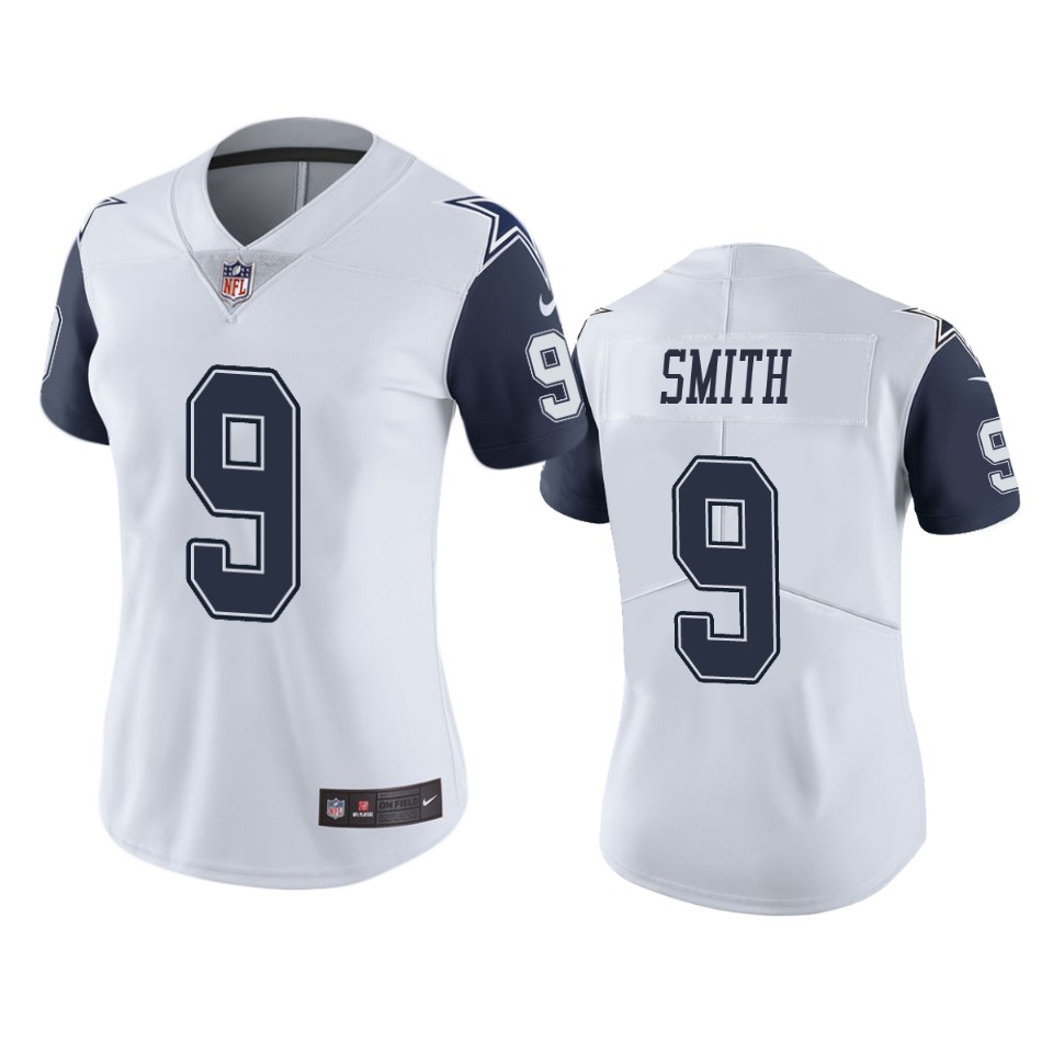 women jaylon smith cowboys color rush limited white jersey