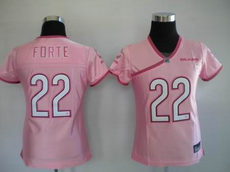 women jerseys chicago bears 22 matt forte pink jersey