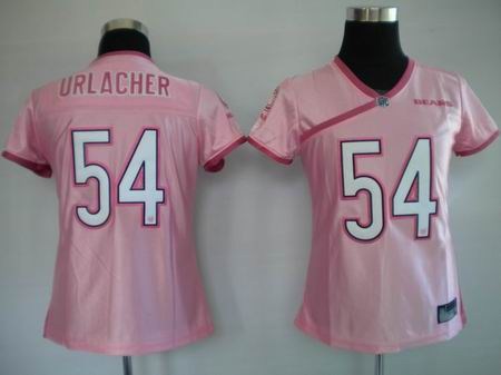women jerseys chicago bears 54 brian urlacher pink jersey