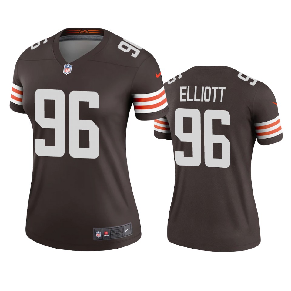 women jordan elliott browns brown legend jersey