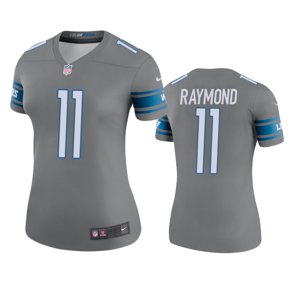 women kalif raymond lions color rush legend steel jersey