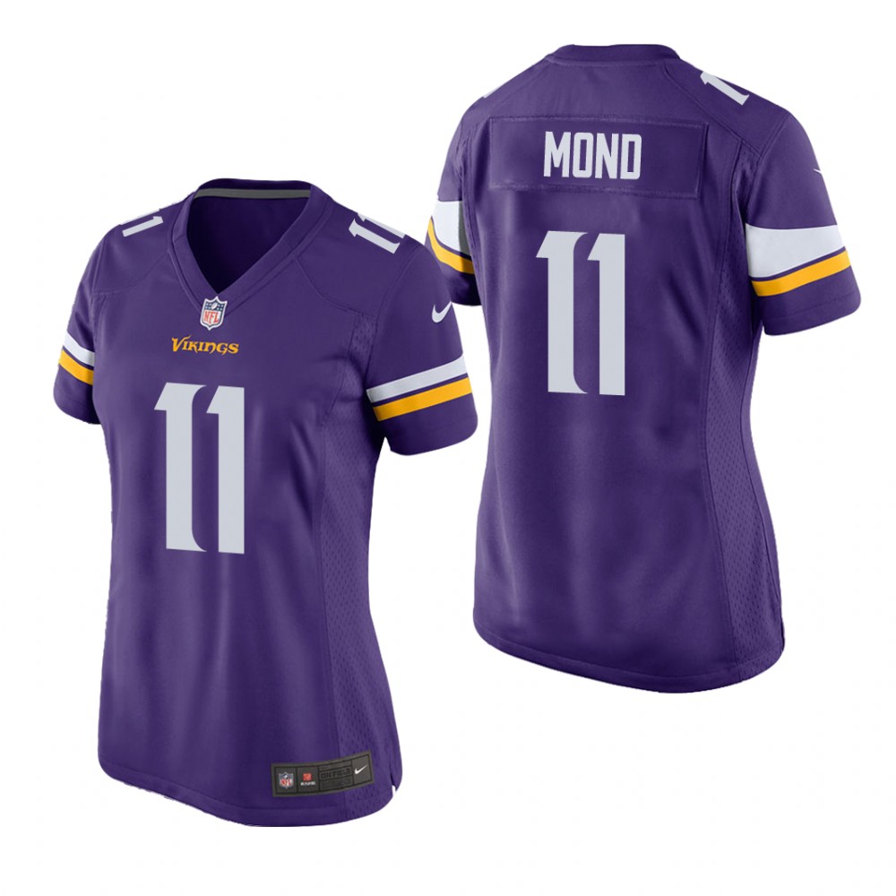 women kellen mond vikings purple game jersey