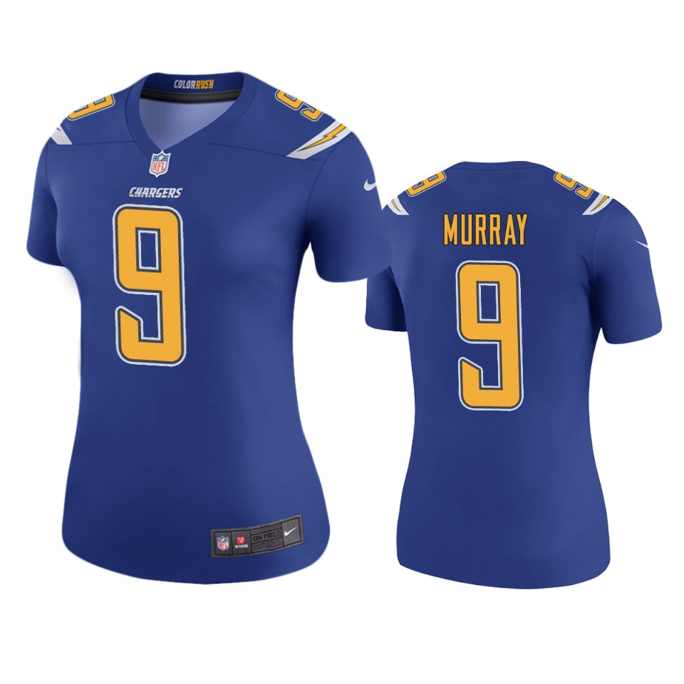 women kenneth murray chargers color rush legend royal jersey