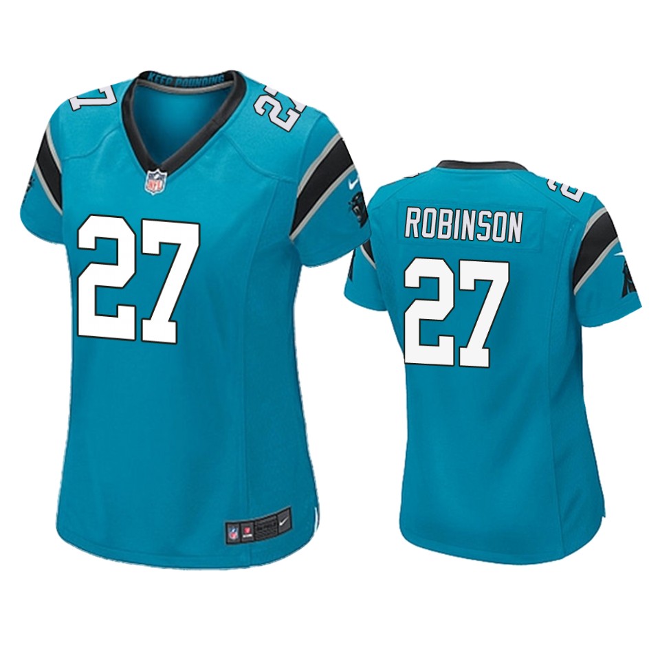 women kenny robinson panthers blue game jersey