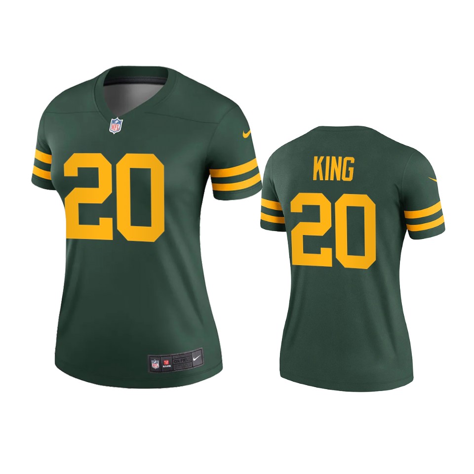 women kevin king packers green alternate legend jersey