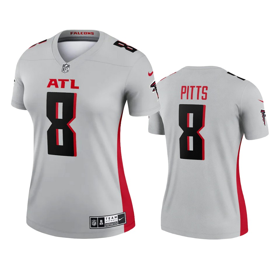 women-kyle-pitts-falcons-gray-inverted-legend-jersey
