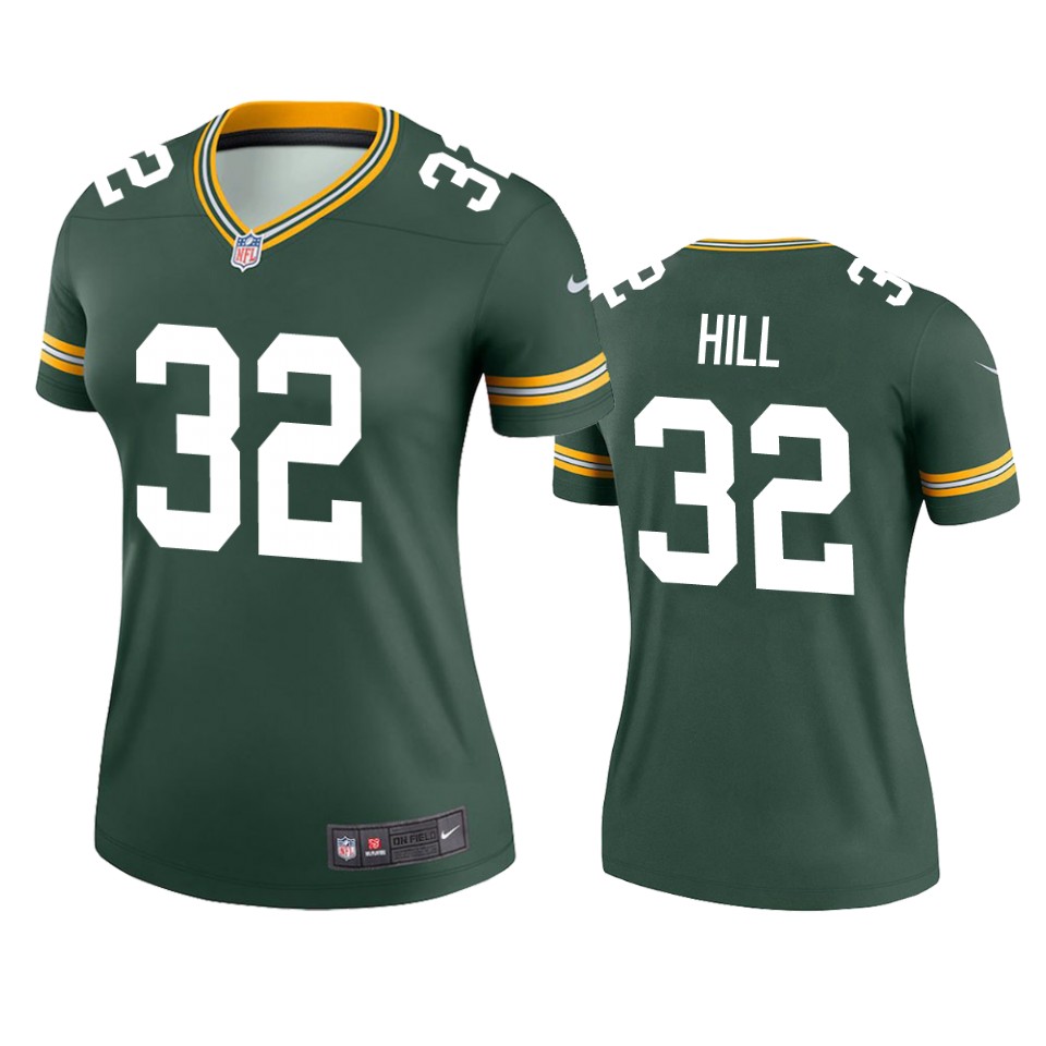 women kylin hill packers green legend jersey