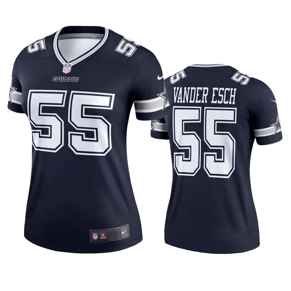 women leighton vander esch cowboys navy legend jersey