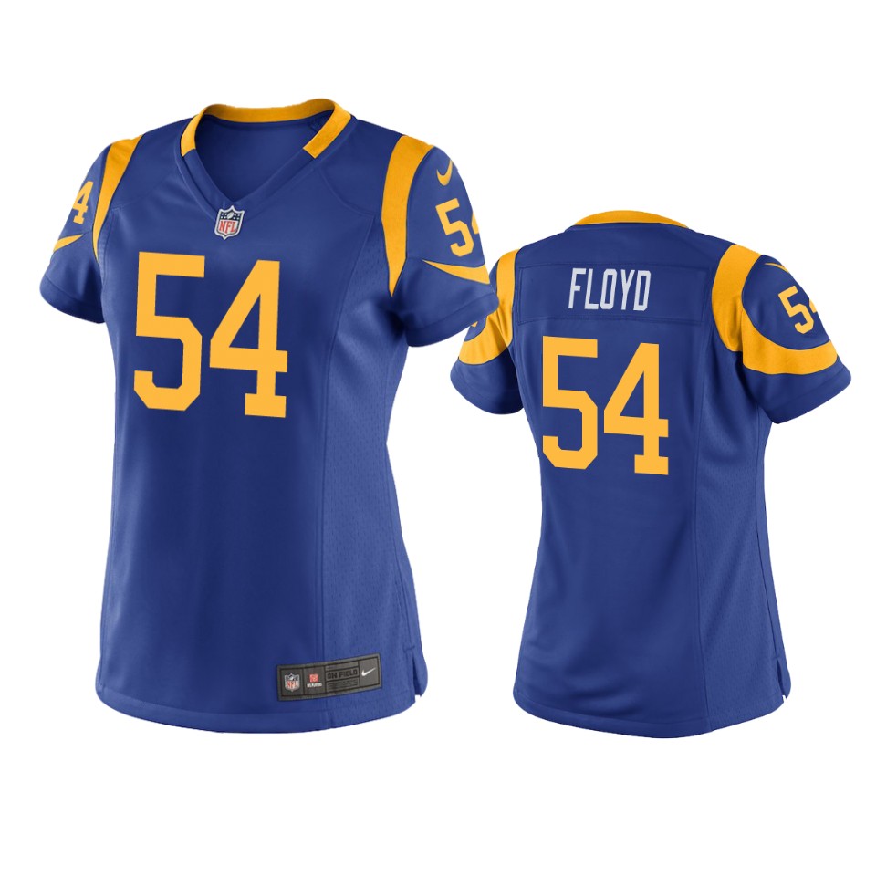 women leonard floyd rams royal game jersey