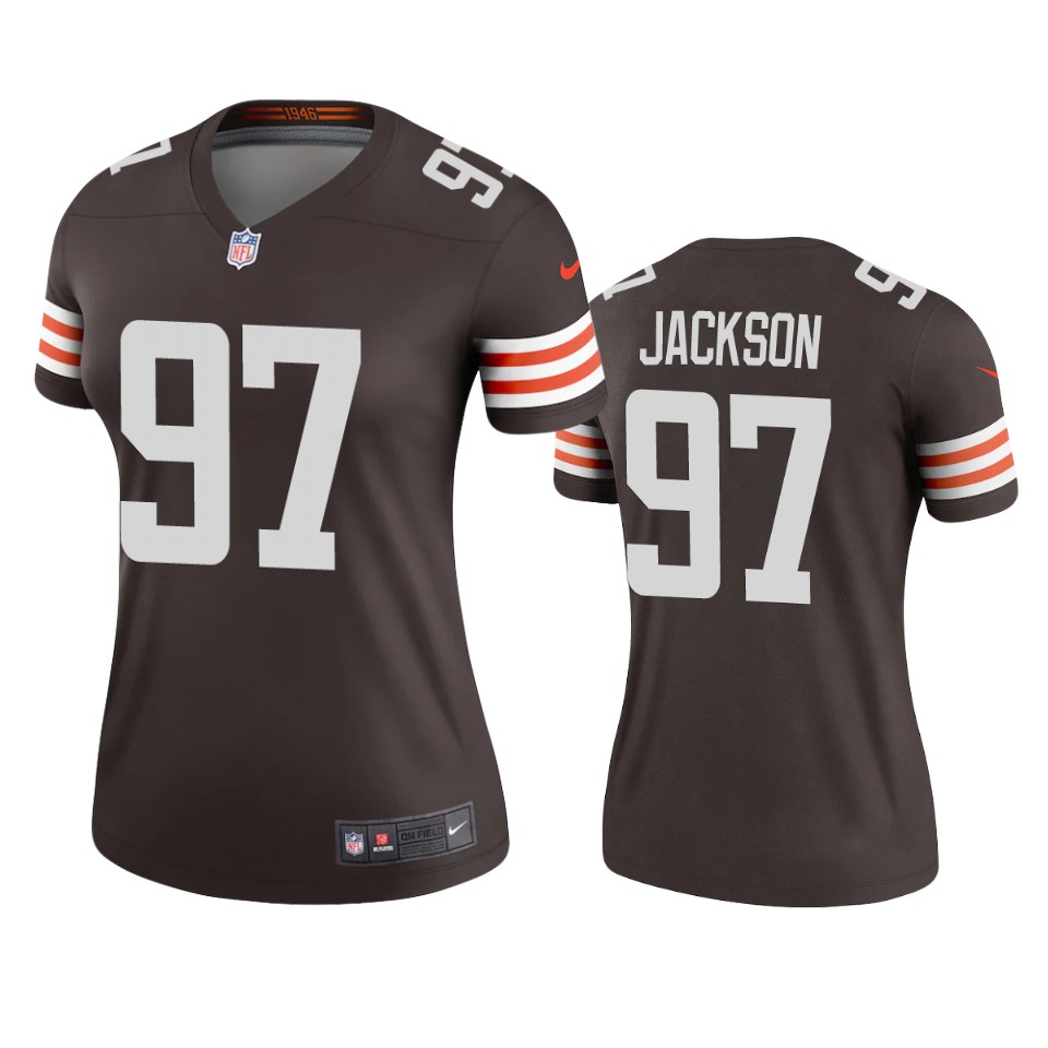 women malik jackson browns brown legend jersey