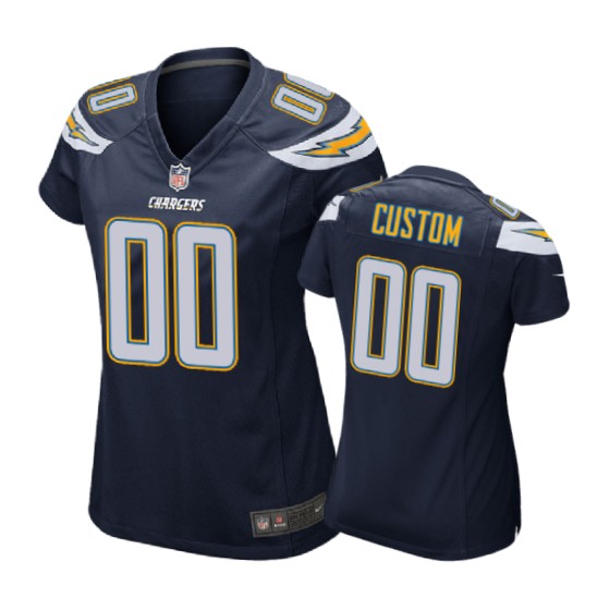 women navy custom jersey