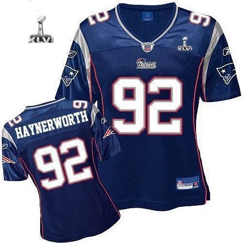 women new england patriots 92 albert haynesworth 2012 super bowl xlvi dark blue