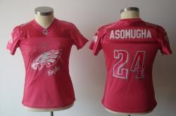 women nfl jerseys philadelphia eagles #24 asomugha pink 2011 fem fan