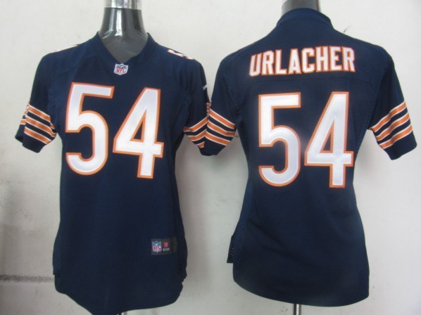 women chicago bears 54 urlacher authentic game jerseys