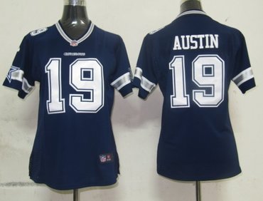 women dallas cowboys 19 austin authentic game jerseys