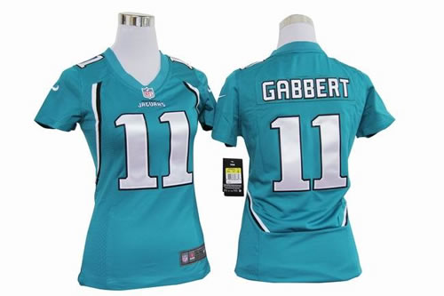 women NEW jacksonville jaguars 11 blaine gabbert green jerseys