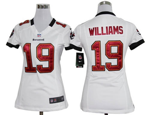 women NEW tampa bay buccaneers 19 mike williams game white jerseys