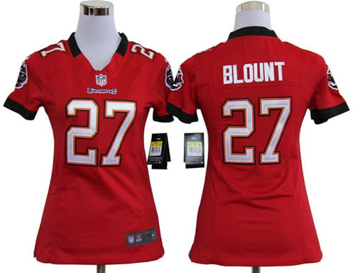 women NEW tampa bay buccaneers 27 legarrette blount red jerseys
