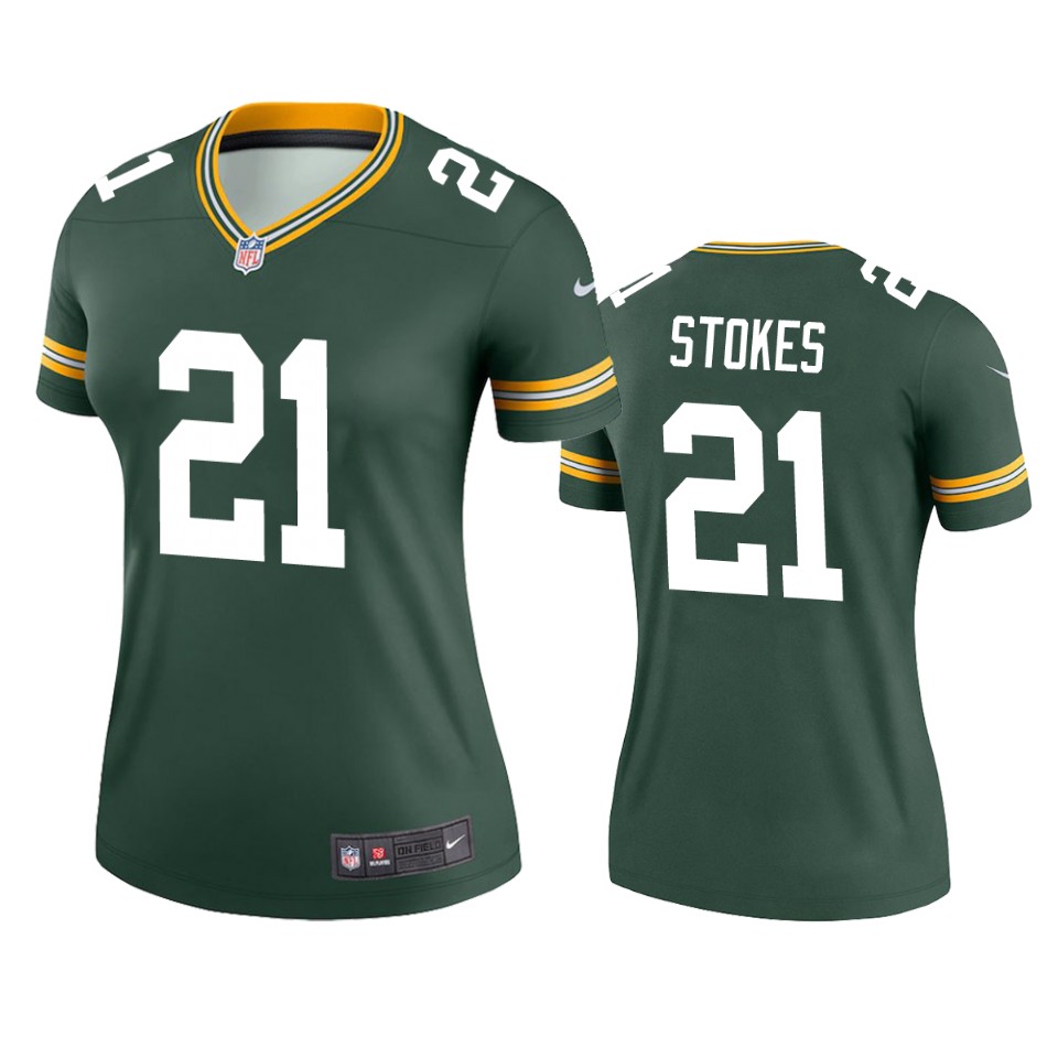 women packers eric stokes green legend jersey