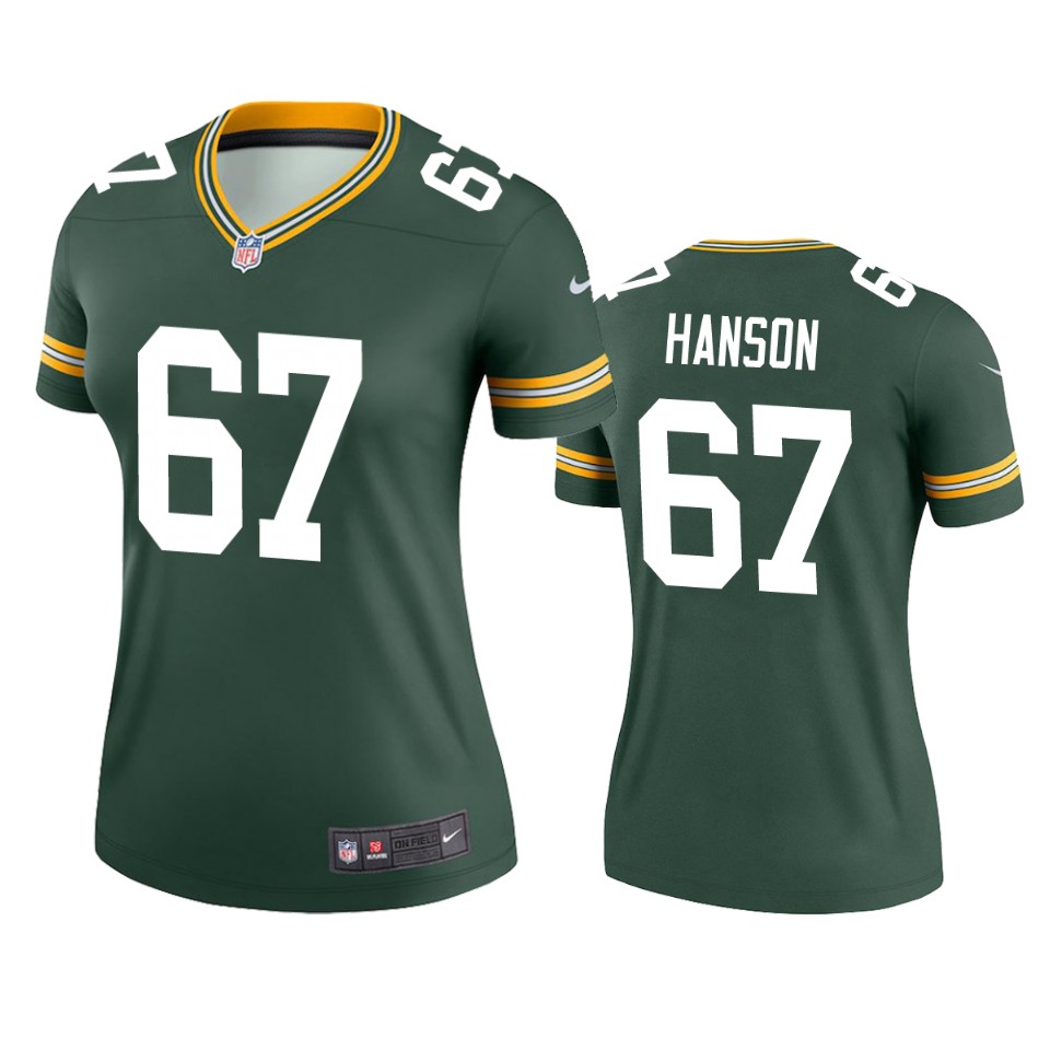 women packers jake hanson green legend jersey