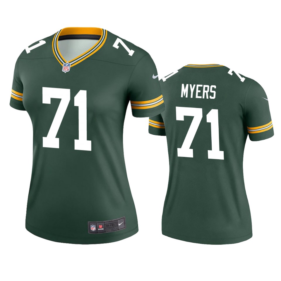 women packers josh myers green legend jersey