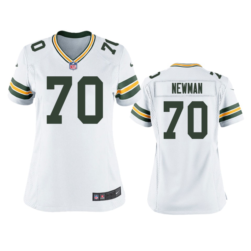 women packers royce newman white game jersey