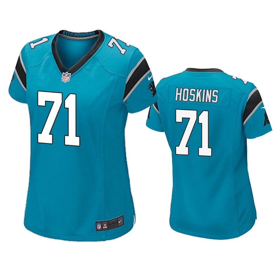 women panthers phil hoskins blue game jersey