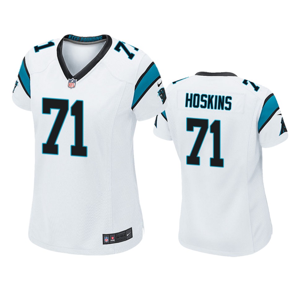 women panthers phil hoskins white game jersey