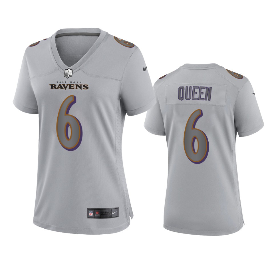 women patrick queen ravens atmosphere fashion game gray jersey