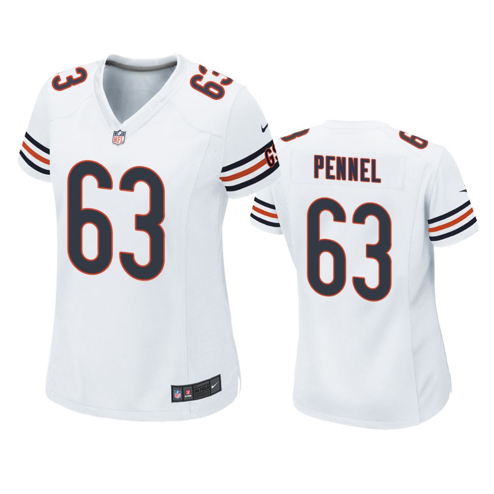 women pennel bears game white jersey