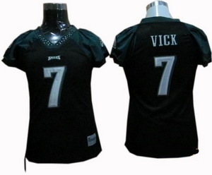 women philadelphia eagles 7 michael vick black