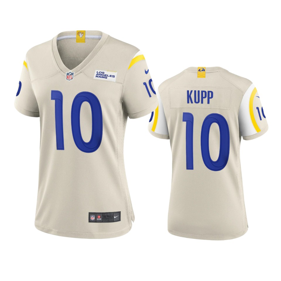 women rams cooper kupp bone 2020 game jersey