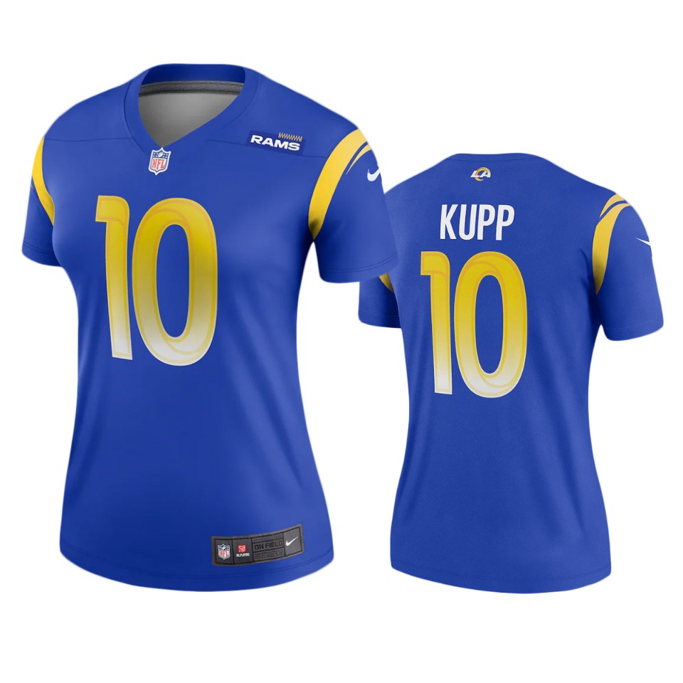 women rams cooper kupp royal legend jersey