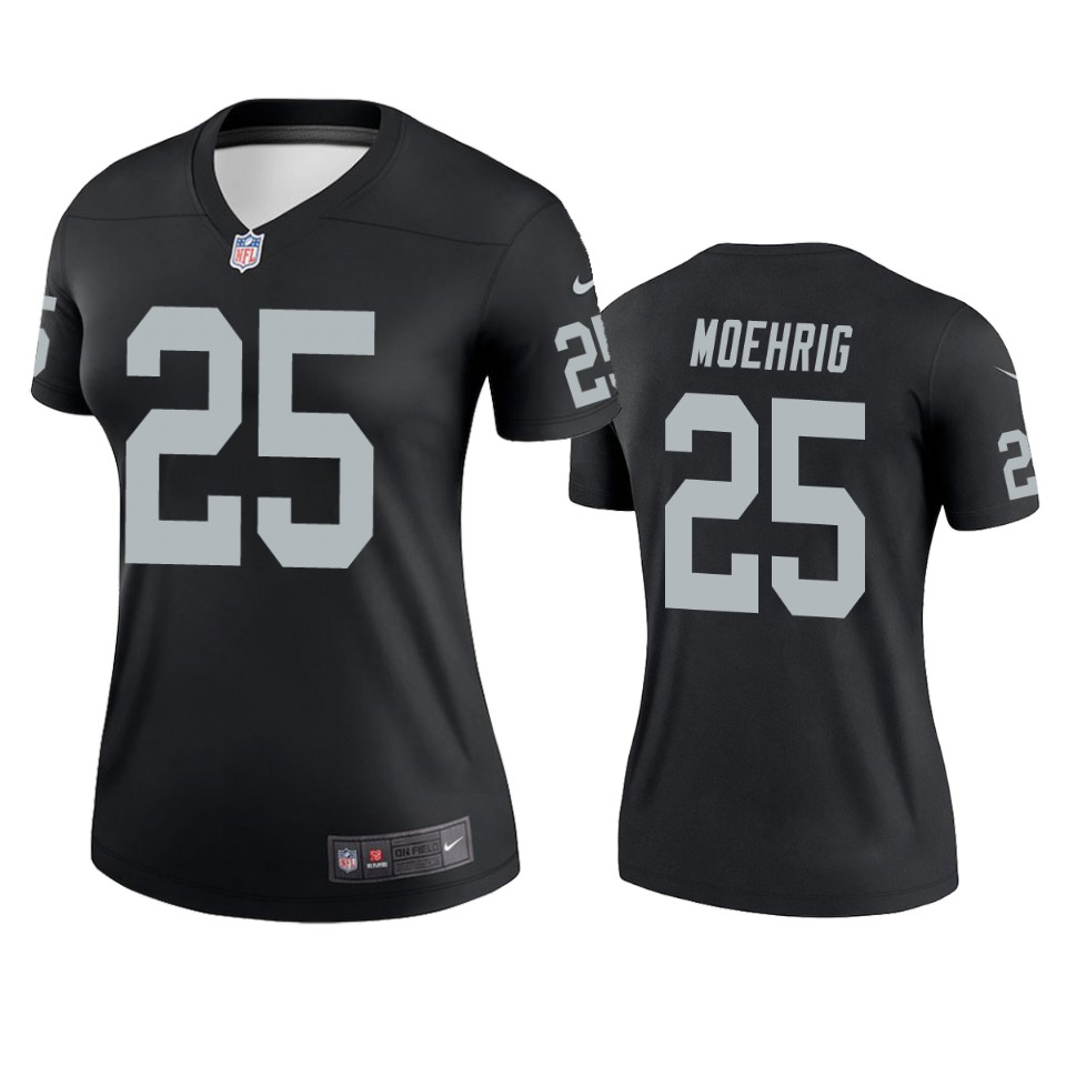 women trevon moehrig raiders black legend jersey